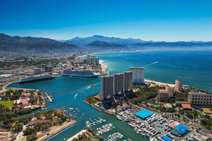 Generated image, Marina Towers, Puerto Vallarta, Jalisco, México