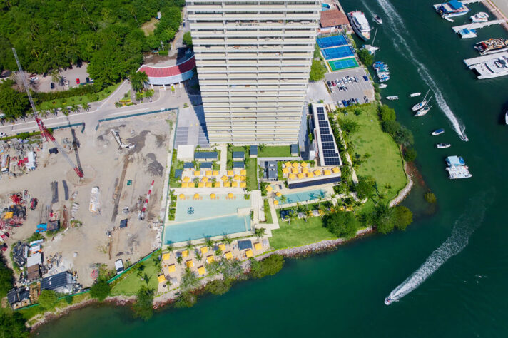 26_09_MarinaTowers_DJI_0803, Marina Towers, Puerto Vallarta, Jalisco, México